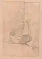 Édouard Manet:Croquis d’un voilier, 1868,Privatsammlung