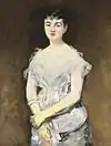 Édouard Manet:Porträt der Mademoiselle Isabelle Lemonnier, um 1879