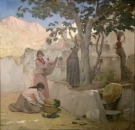 La Cueillette des figues à Capri 1887 Aix-en-Provence, Musée Granet