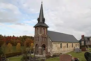 Kirche Saint-Jean-Baptiste in Le Mesnil-Germain
