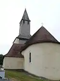 Blick auf die Apsis