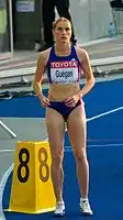 Élodie GuéganRang sechs in 1:59,46 min