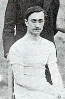 Der französische Olympiadritte Émile Torchebœuf – hier in einer Aufnahme von 1896