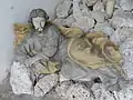 Figur eines schlafenden Apostels
