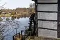 Das Mühlrad der Ölmühle