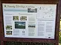 Informationstafel zur Ausstellung
