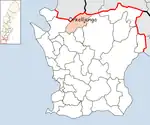 Lage der Gemeinde Örkelljunga