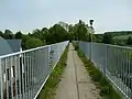 Auf dem Viadukt in Naundorf (2015)