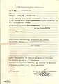 Übernahmeprotokoll eines Ackergrundstücks auf der Gemarkung Gruorn im Jahr 1938 durch die Reichsumsiedelungsges.