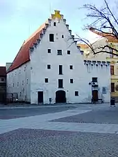 Solnice (Salzhaus) in České Budějovice, vor 1563