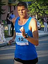 Łukasz Nowak – nach drei Verwarnungen disqualifiziert