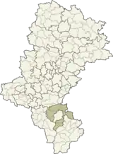 Lage des Powiat Bielski