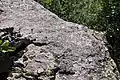 Inschrift auf der Oberfläche
