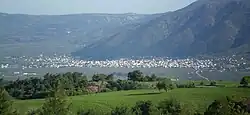 Ansicht von der Küste aus