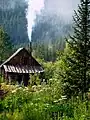 Banja (Sauna) am Ufer