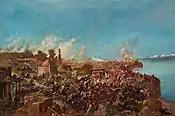 Schlacht von Makhram. 1876