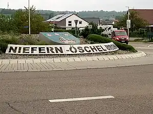 Willkommensschild