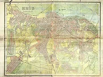 Stadtplan, 1947