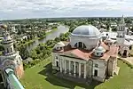 Historischer Ortskern von Torschok und von Nikolay Lvov geplante Landgüter