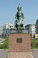 Sphinx des Denkmals für die Opfer der politischen Repressionen in Leningrad