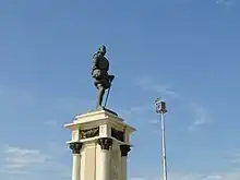 Denkmal für den Gründer der Stadt Rodrigo de Bastidas