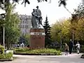 Denkmal für die ersten Komsomolzen, die Magnitka erbauten (1963), Magnitogorsk