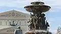 Petrowski-Brunnen (1835), Theaterplatz, Moskau