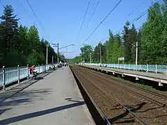 Elektritschka-Haltepunkt Kusmolowo
