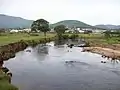 Fluss und Siedlung Olga