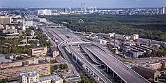 Die Nordöstliche Sekante in Moskau