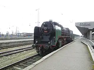 01.23 im Bahnhof von Sofia, 2011