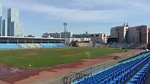 Das Kaschymukan-Munaitpassow-Stadion im August 2016
