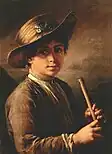 Junge mit Flöte (1810)
