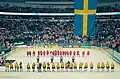 Das Viertelfinale der Eishockey-Weltmeisterschaft 2014 zwischen Schweden und Gastgeber Belarus endete mit einem 3:2-Sieg der Tre Kronor.
