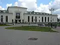 Bahnhofsgebäude in Schepetiwka
