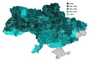 Wahlbeteiligung nach Wahlkreisen