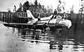 Überflutung der Chazor Airbase, 1950er Jahre: Dassault Ouragan Jet