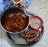 Herstellung Merguez
