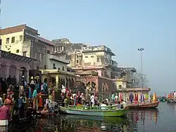 Vishram Ghat am Yamuna-Fluss