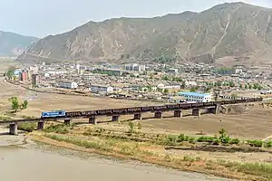 Tumen-Eisenbahnbrücke