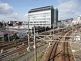 Einmündung der Meitetsu Hiromi-Linie in Inuyama