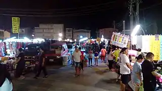 Nachtmarkt in Wandan