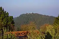 Blick auf die Wetterstation