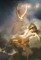 Nackt schlafender, sterbender Mann. Pierre-Narcisse Guérin (Aurora and Cephalus, 1783)