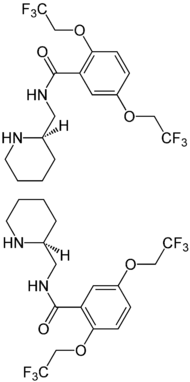 Struktur von Flecainid