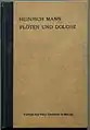 Flöten und Dolche (Erstausgabe 1905)
