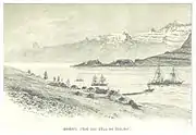 Eskifjörður um 1885
