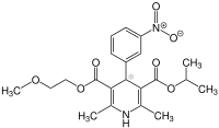 Strukturformel von Nimodipin