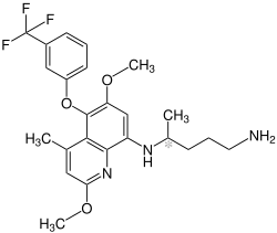 Struktur von Tafenoquin