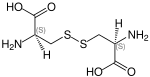 Strukturformel von (S,S)-Cystin